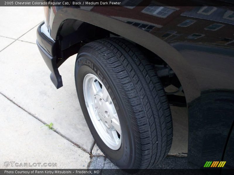 Black / Medium Dark Pewter 2005 Chevrolet Colorado Regular Cab