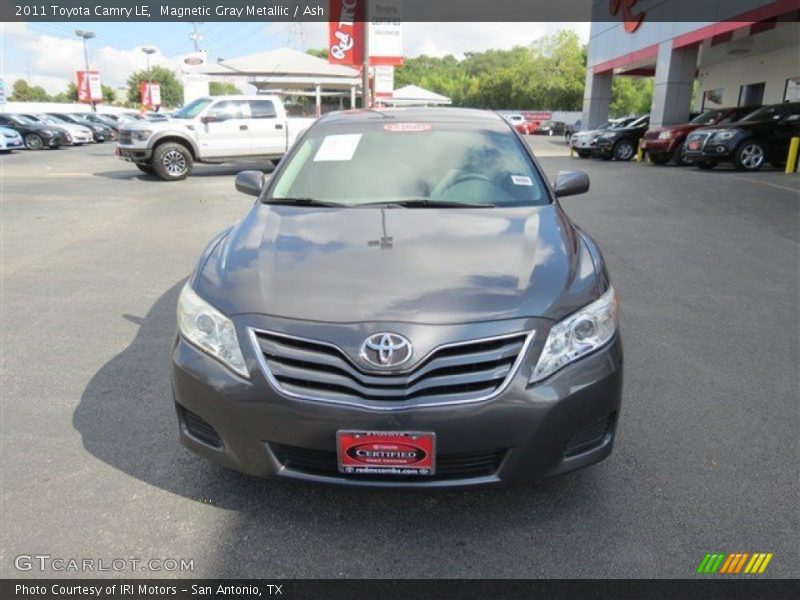Magnetic Gray Metallic / Ash 2011 Toyota Camry LE