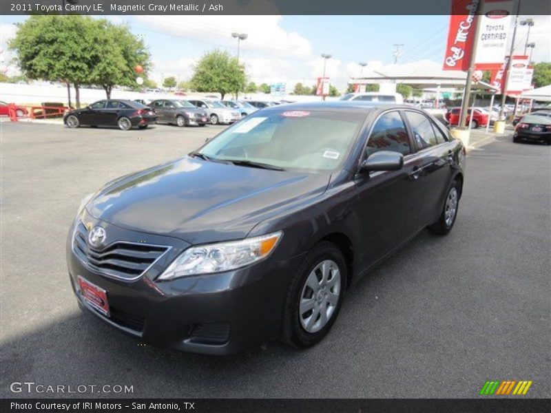 Magnetic Gray Metallic / Ash 2011 Toyota Camry LE