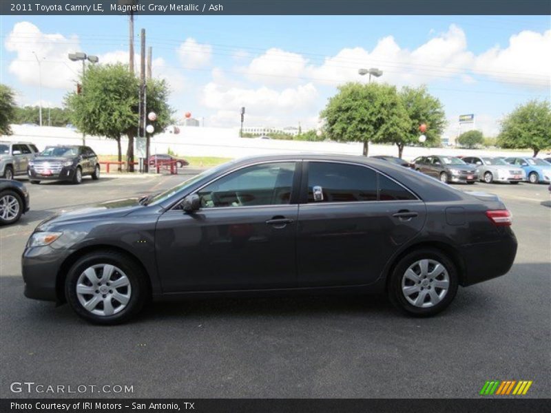 Magnetic Gray Metallic / Ash 2011 Toyota Camry LE