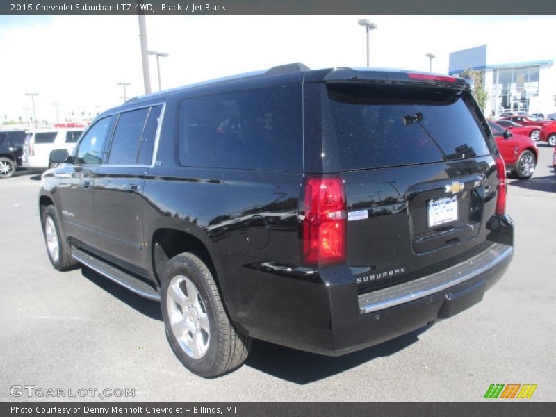 Black / Jet Black 2016 Chevrolet Suburban LTZ 4WD