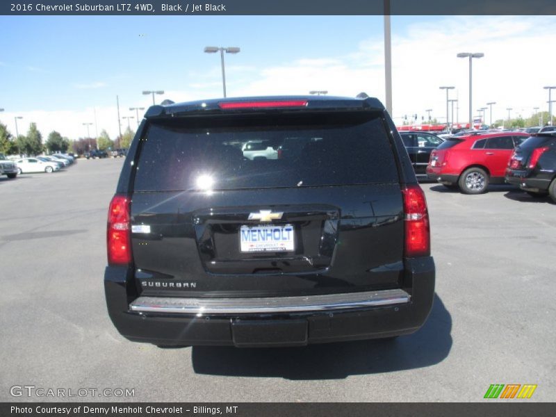 Black / Jet Black 2016 Chevrolet Suburban LTZ 4WD