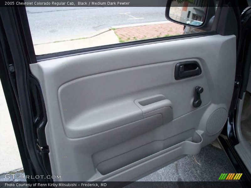 Black / Medium Dark Pewter 2005 Chevrolet Colorado Regular Cab