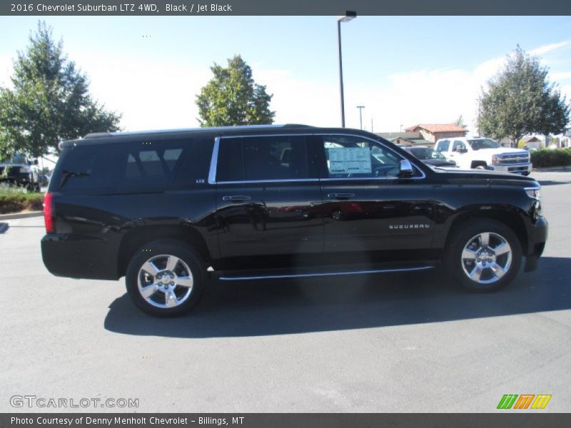 Black / Jet Black 2016 Chevrolet Suburban LTZ 4WD