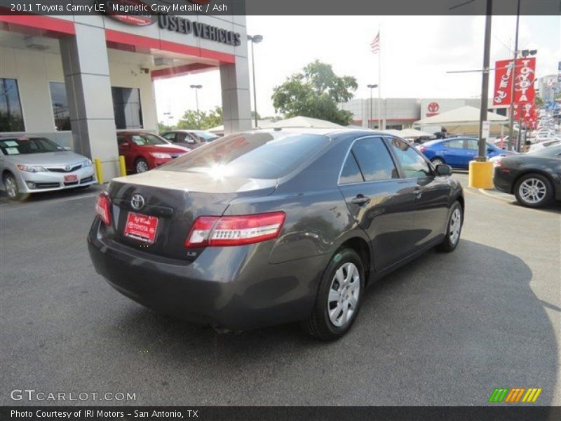 Magnetic Gray Metallic / Ash 2011 Toyota Camry LE