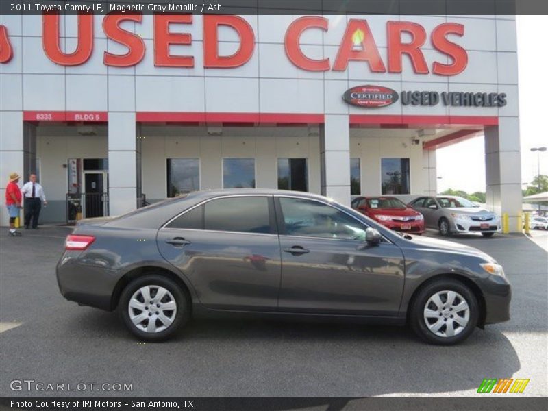 Magnetic Gray Metallic / Ash 2011 Toyota Camry LE