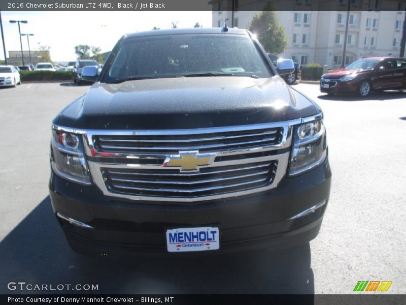 Black / Jet Black 2016 Chevrolet Suburban LTZ 4WD