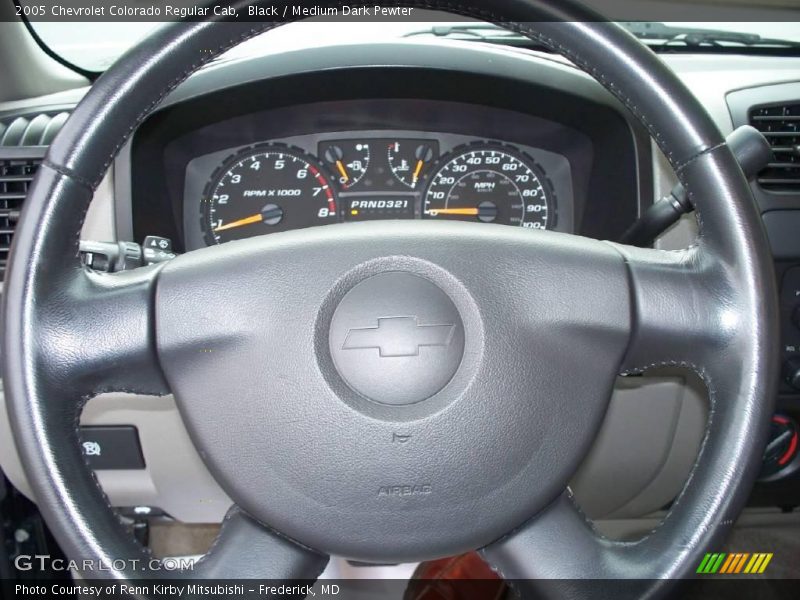 Black / Medium Dark Pewter 2005 Chevrolet Colorado Regular Cab