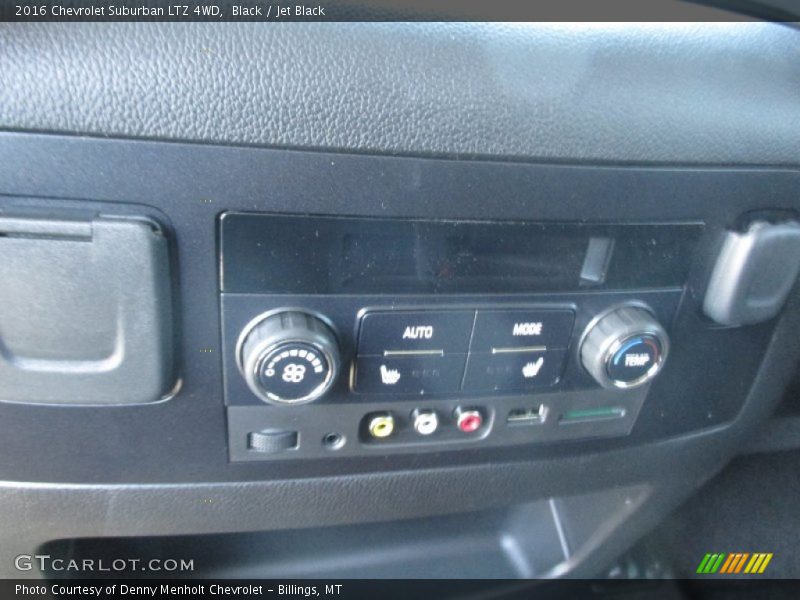 Black / Jet Black 2016 Chevrolet Suburban LTZ 4WD