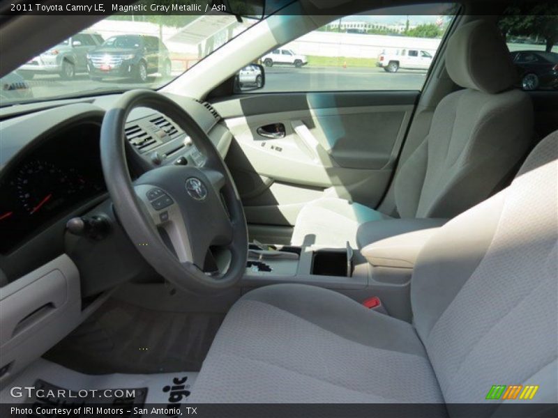 Magnetic Gray Metallic / Ash 2011 Toyota Camry LE