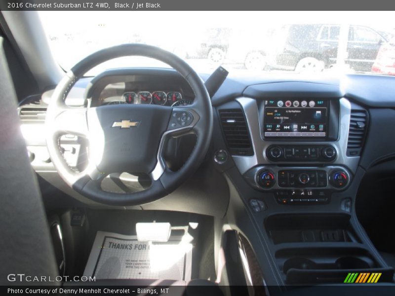 Black / Jet Black 2016 Chevrolet Suburban LTZ 4WD