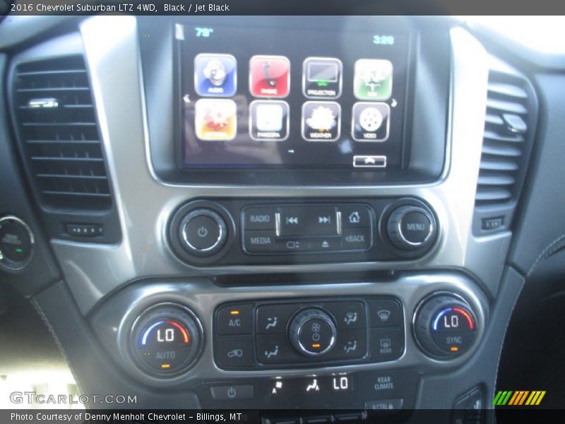 Black / Jet Black 2016 Chevrolet Suburban LTZ 4WD