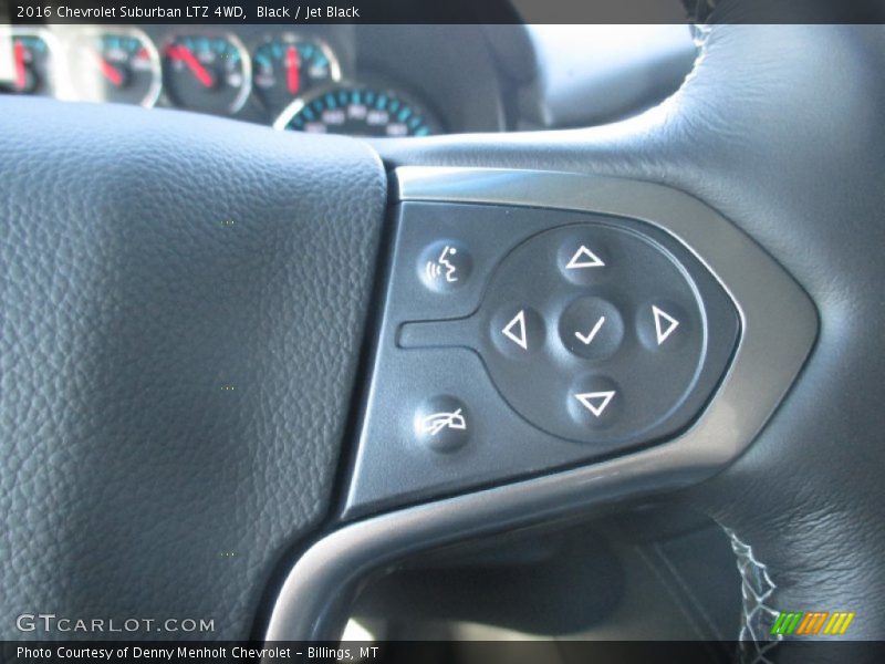 Black / Jet Black 2016 Chevrolet Suburban LTZ 4WD