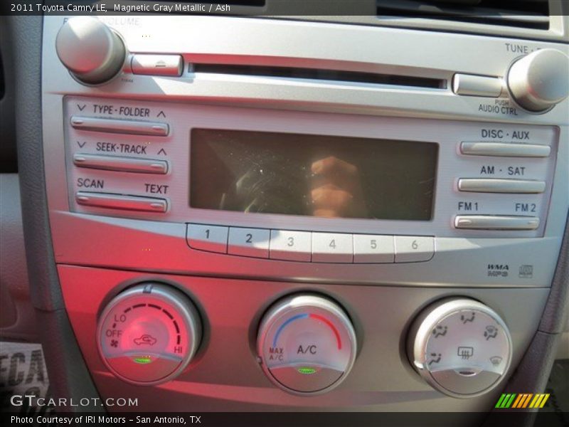 Magnetic Gray Metallic / Ash 2011 Toyota Camry LE