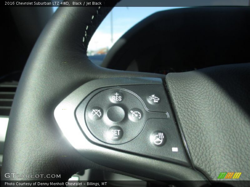 Black / Jet Black 2016 Chevrolet Suburban LTZ 4WD