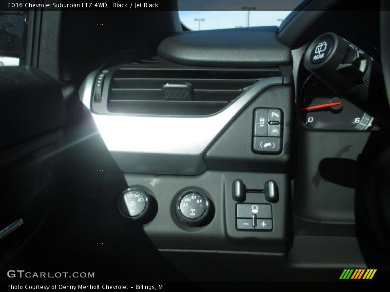 Black / Jet Black 2016 Chevrolet Suburban LTZ 4WD