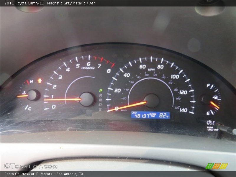 Magnetic Gray Metallic / Ash 2011 Toyota Camry LE