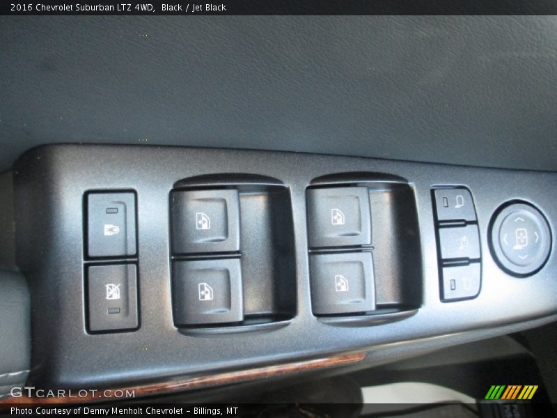 Black / Jet Black 2016 Chevrolet Suburban LTZ 4WD