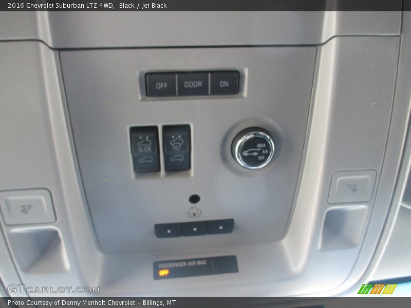 Black / Jet Black 2016 Chevrolet Suburban LTZ 4WD