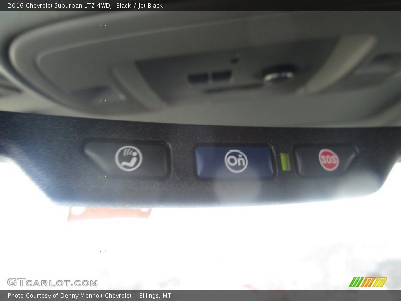 Black / Jet Black 2016 Chevrolet Suburban LTZ 4WD