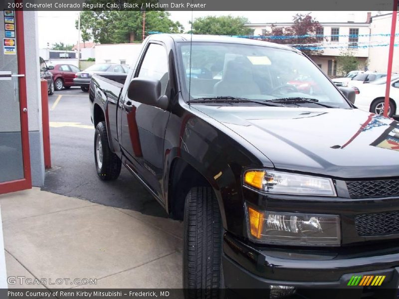 Black / Medium Dark Pewter 2005 Chevrolet Colorado Regular Cab