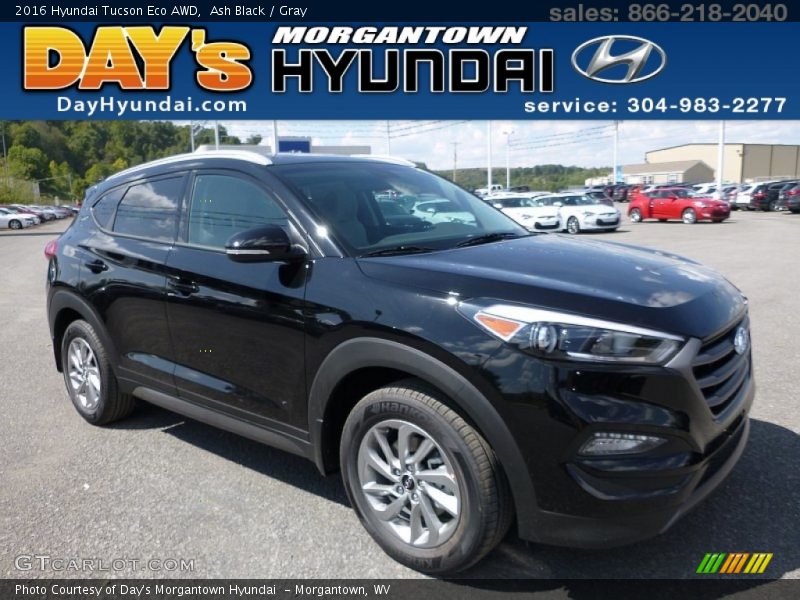 Ash Black / Gray 2016 Hyundai Tucson Eco AWD