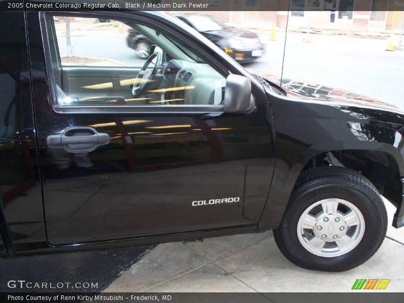 Black / Medium Dark Pewter 2005 Chevrolet Colorado Regular Cab