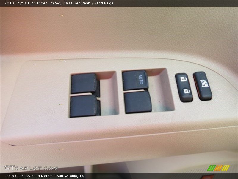 Salsa Red Pearl / Sand Beige 2010 Toyota Highlander Limited