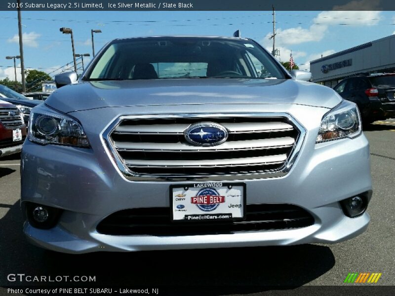 Ice Silver Metallic / Slate Black 2016 Subaru Legacy 2.5i Limited
