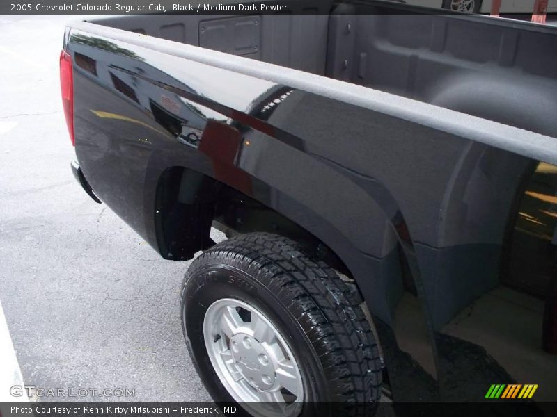 Black / Medium Dark Pewter 2005 Chevrolet Colorado Regular Cab