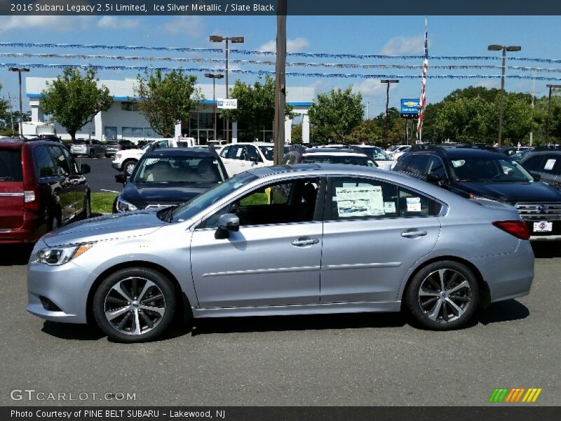 Ice Silver Metallic / Slate Black 2016 Subaru Legacy 2.5i Limited