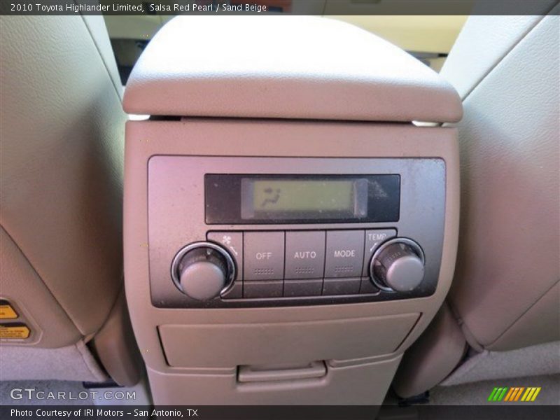Salsa Red Pearl / Sand Beige 2010 Toyota Highlander Limited