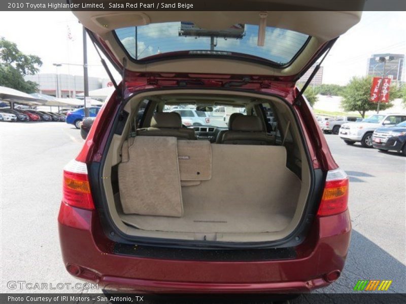 Salsa Red Pearl / Sand Beige 2010 Toyota Highlander Limited