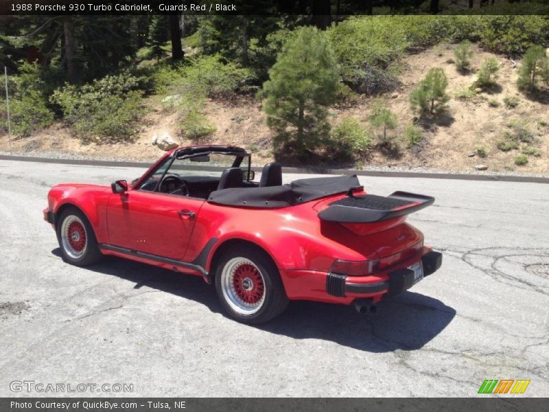  1988 930 Turbo Cabriolet Guards Red