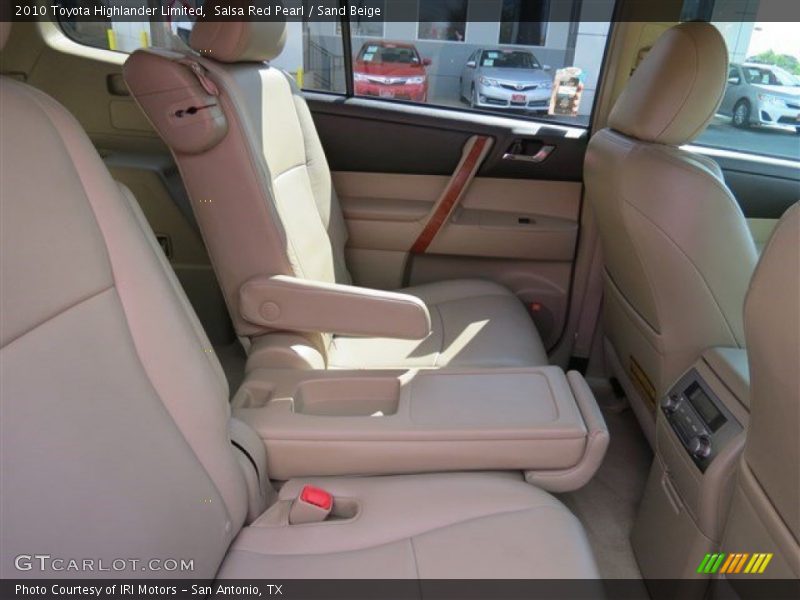 Salsa Red Pearl / Sand Beige 2010 Toyota Highlander Limited