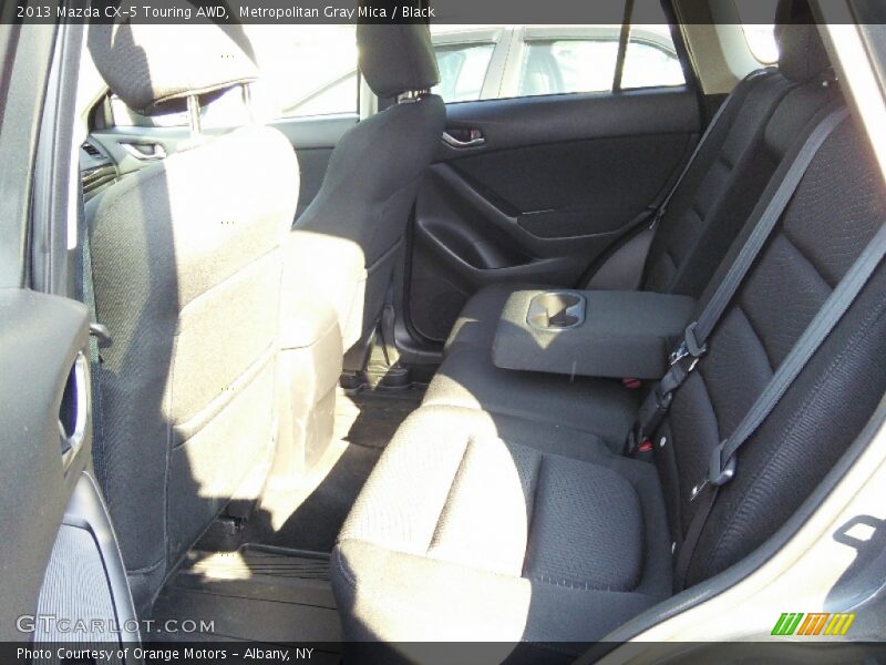 Metropolitan Gray Mica / Black 2013 Mazda CX-5 Touring AWD