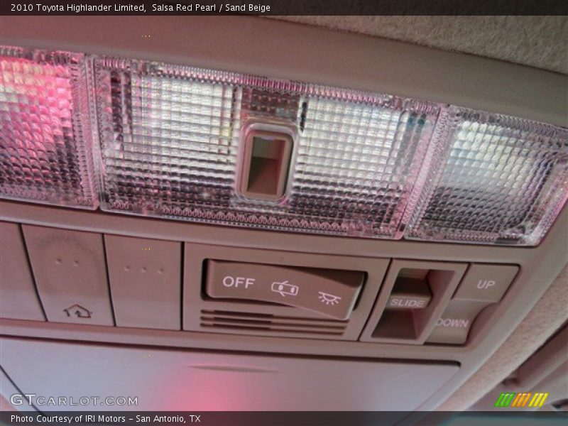 Salsa Red Pearl / Sand Beige 2010 Toyota Highlander Limited