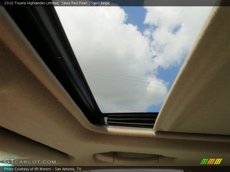 Salsa Red Pearl / Sand Beige 2010 Toyota Highlander Limited