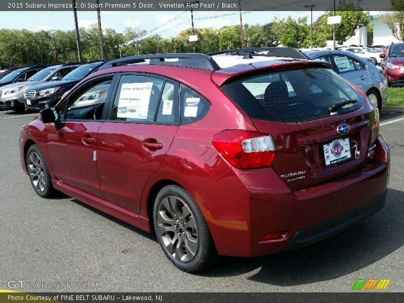 Venetian Red Pearl / Black 2015 Subaru Impreza 2.0i Sport Premium 5 Door