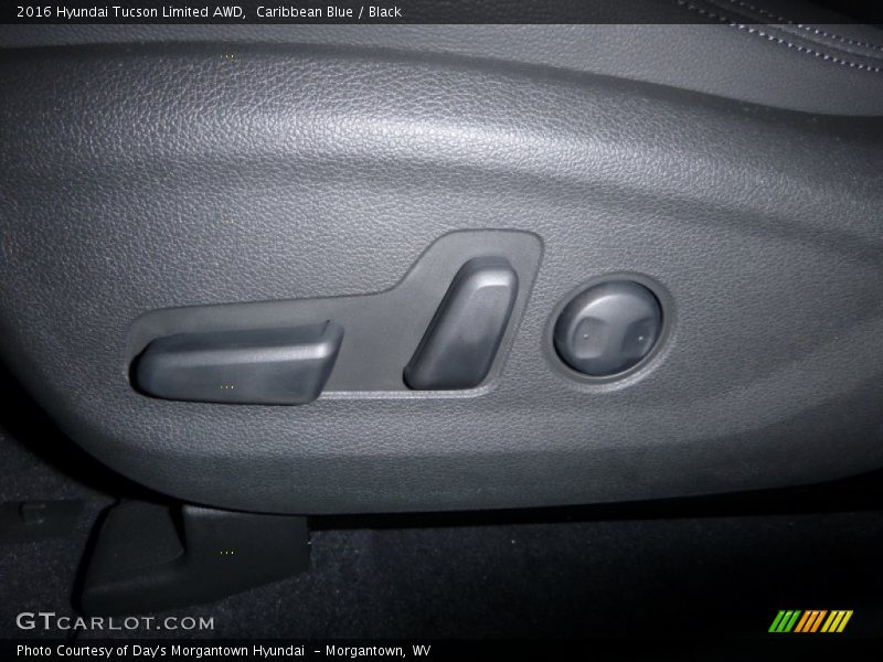 Caribbean Blue / Black 2016 Hyundai Tucson Limited AWD
