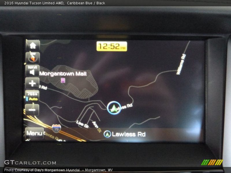 Navigation of 2016 Tucson Limited AWD