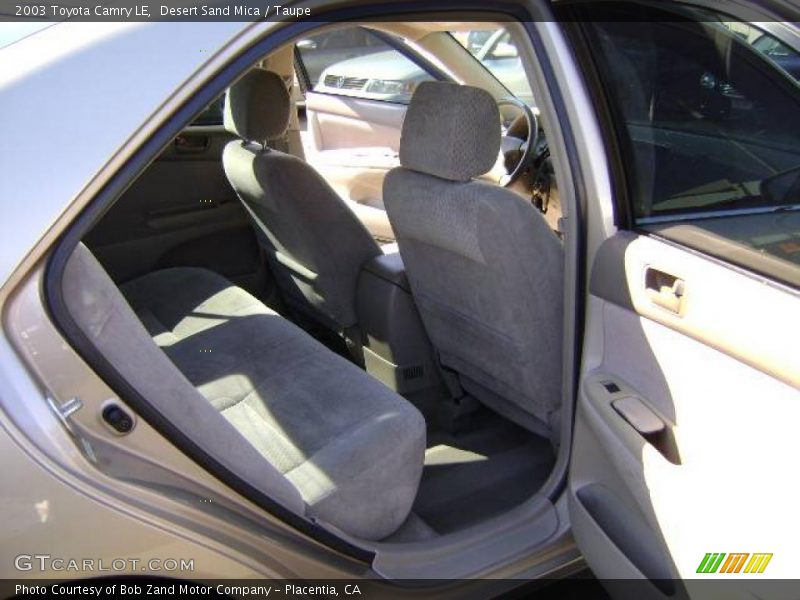 Desert Sand Mica / Taupe 2003 Toyota Camry LE