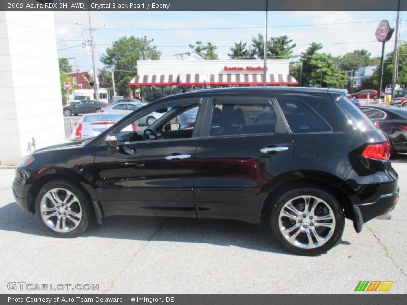 Crystal Black Pearl / Ebony 2009 Acura RDX SH-AWD