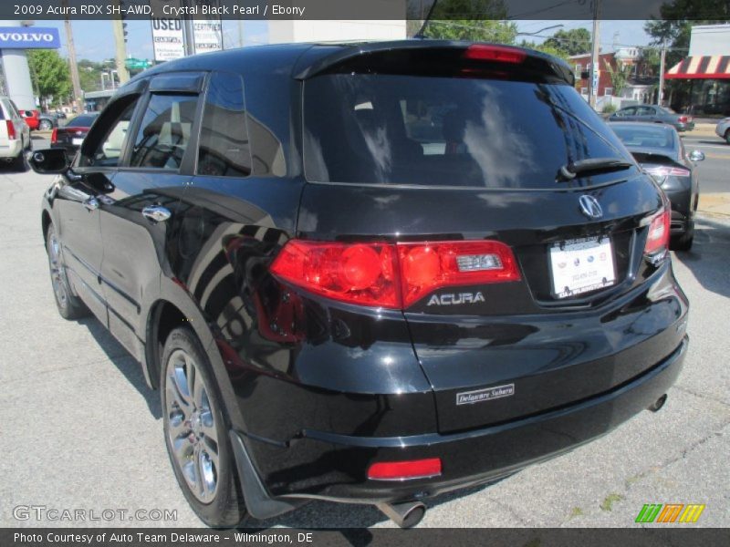 Crystal Black Pearl / Ebony 2009 Acura RDX SH-AWD