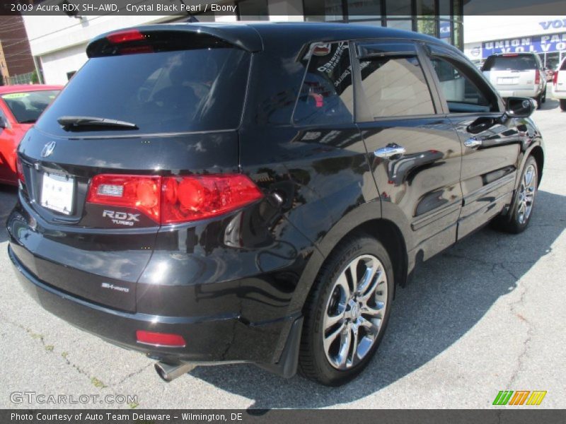 Crystal Black Pearl / Ebony 2009 Acura RDX SH-AWD