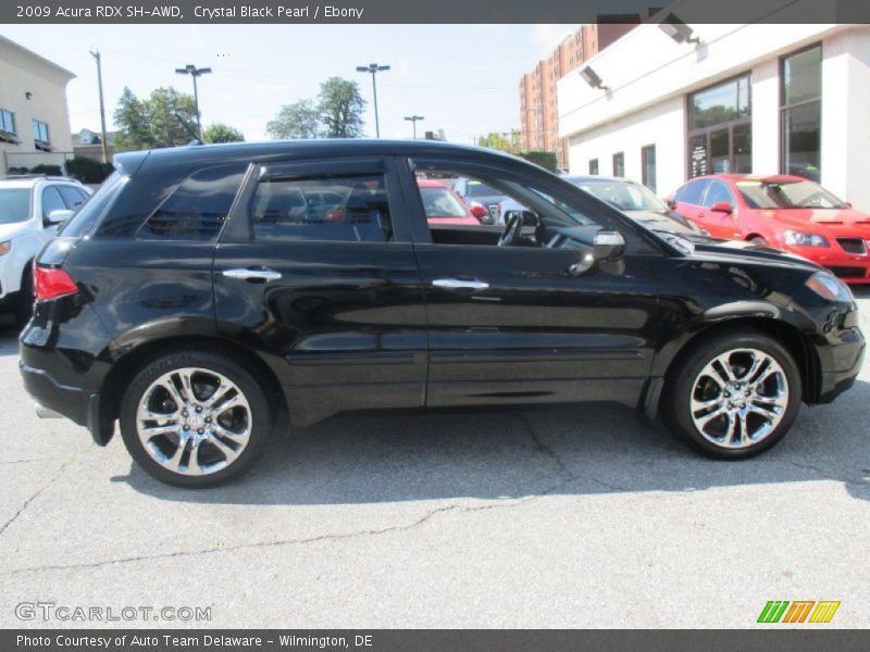 Crystal Black Pearl / Ebony 2009 Acura RDX SH-AWD