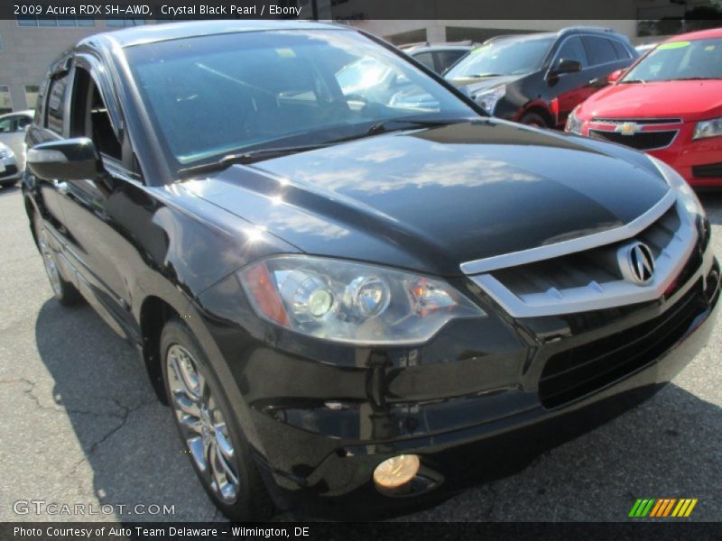 Crystal Black Pearl / Ebony 2009 Acura RDX SH-AWD