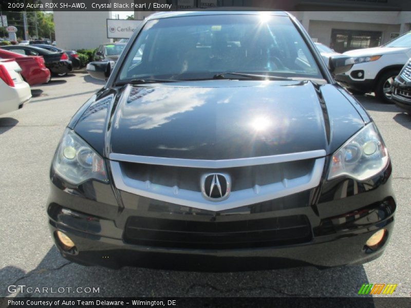 Crystal Black Pearl / Ebony 2009 Acura RDX SH-AWD