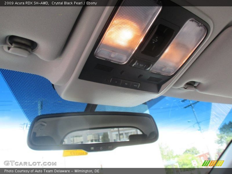 Crystal Black Pearl / Ebony 2009 Acura RDX SH-AWD