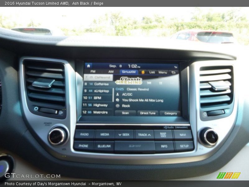 Ash Black / Beige 2016 Hyundai Tucson Limited AWD